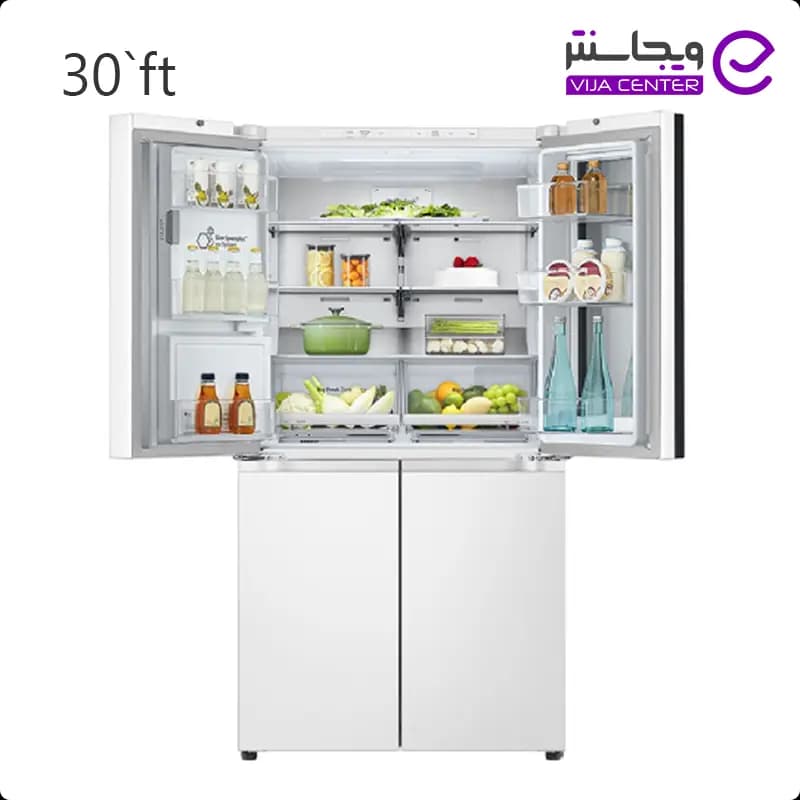 ساید بای ساید ال‌جی مدل GR-X33FFQRL رنگ سفید — تصویر ۷