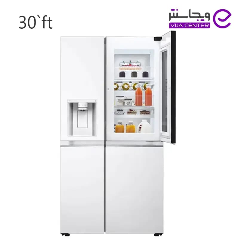 ساید بای ساید ال‌جی مدل GR-X33FFQRL رنگ سفید — تصویر ۴