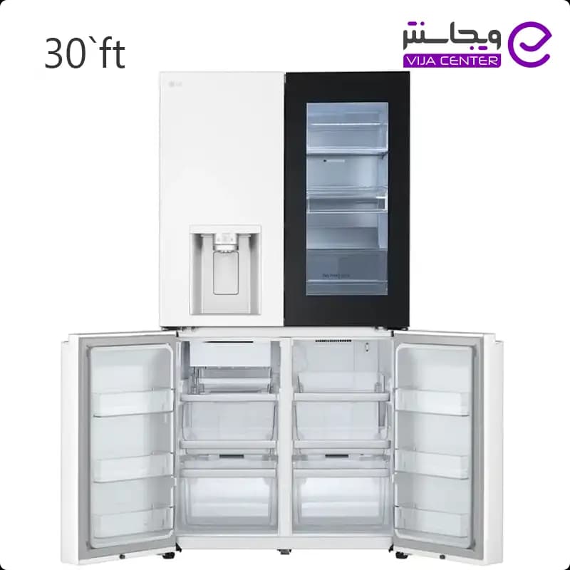 ساید بای ساید ال‌جی مدل GR-X33FFQRL رنگ سفید — تصویر ۵