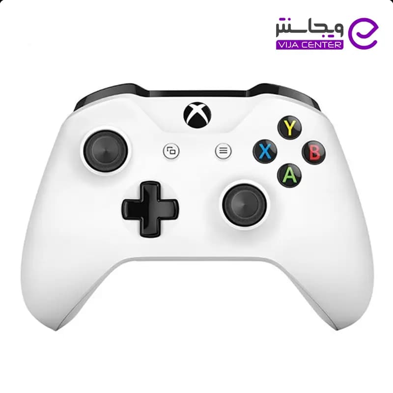 دسته بازی XBOX ONE S رنگ سفید پک اصلی