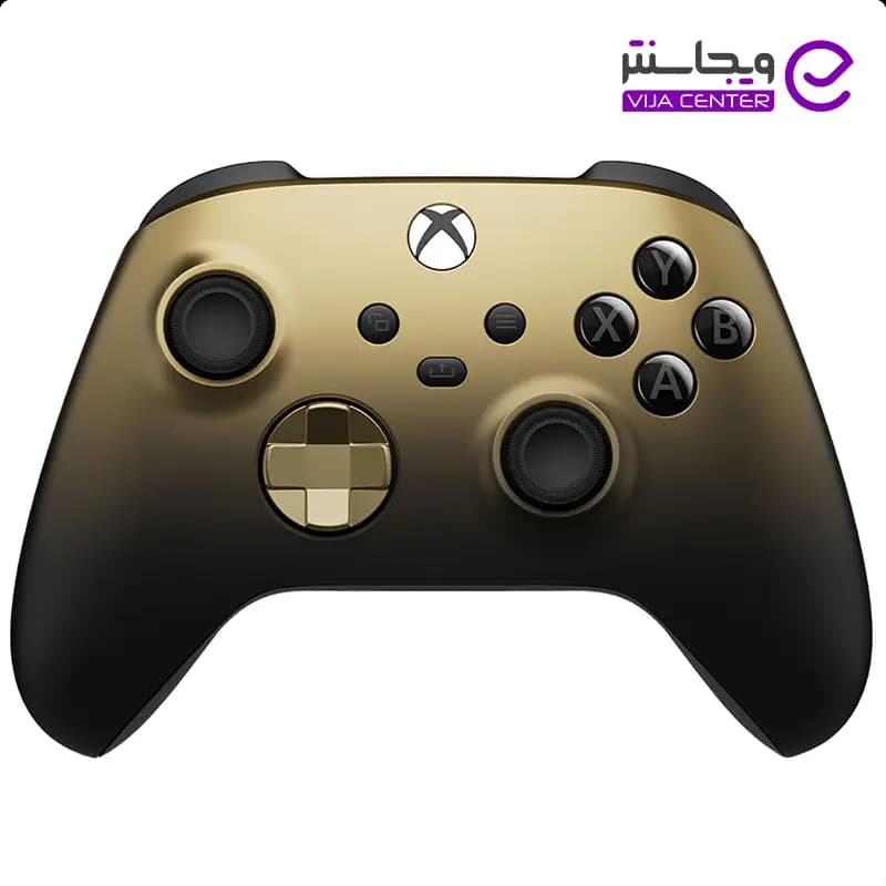 دسته بازی XBOX رنگ گلد شادو پک اصلی