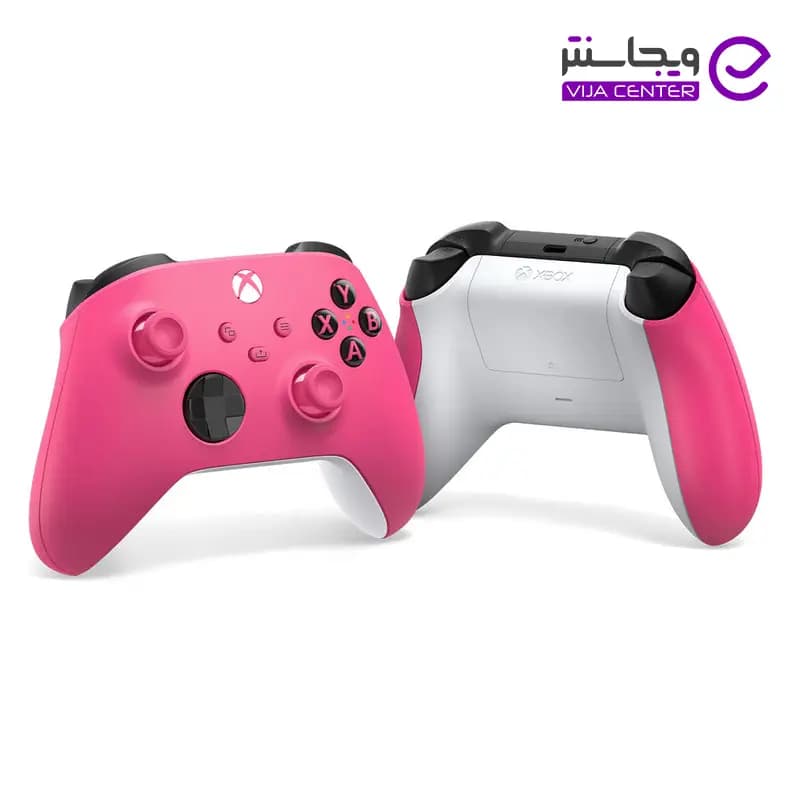 دسته بازی XBOX رنگ صورتی پک اصلی — تصویر ۳