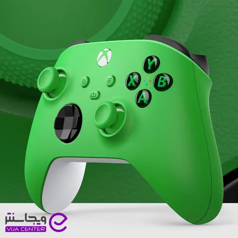 دسته بازی XBOX رنگ سبز پک اصلی — تصویر ۲