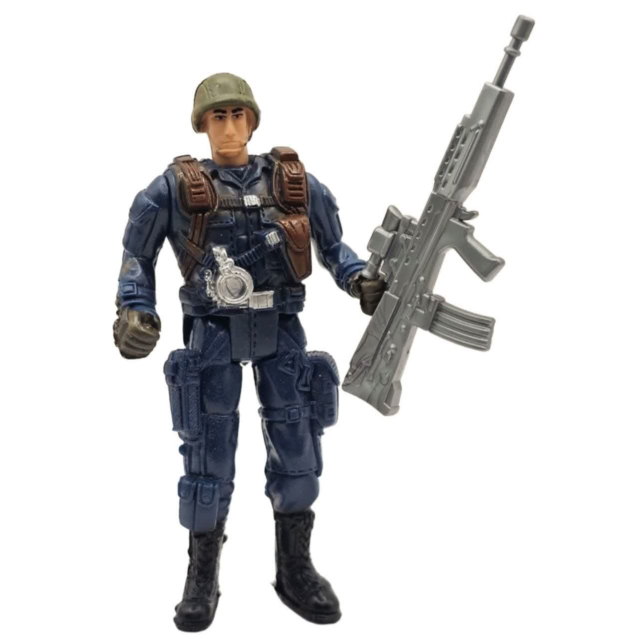 فیگور ناب سل مدل سرباز تفنگدار کد SPECIALFORCES NAAB003 ارتفاع 10 سانتی‌متر — تصویر ۲