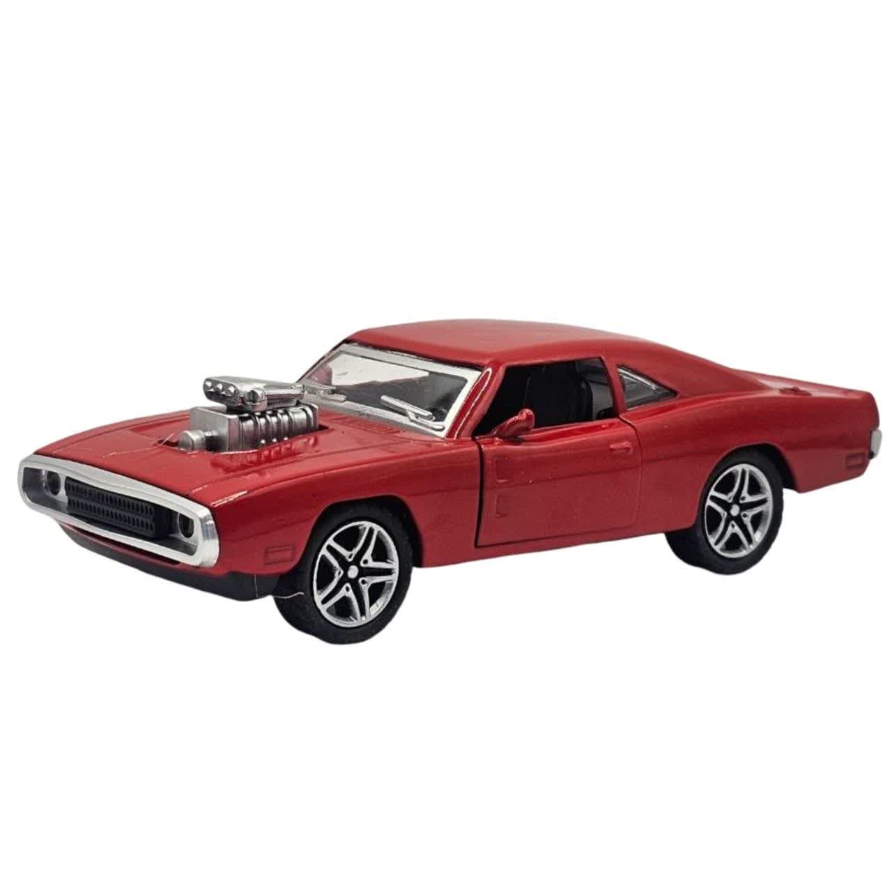 ماکت ماشین ناب سل مدل دوج پونتیاک فلزی چراغدار موزیکال عقب کش کد DODGE CHALLENGER — تصویر ۱۰