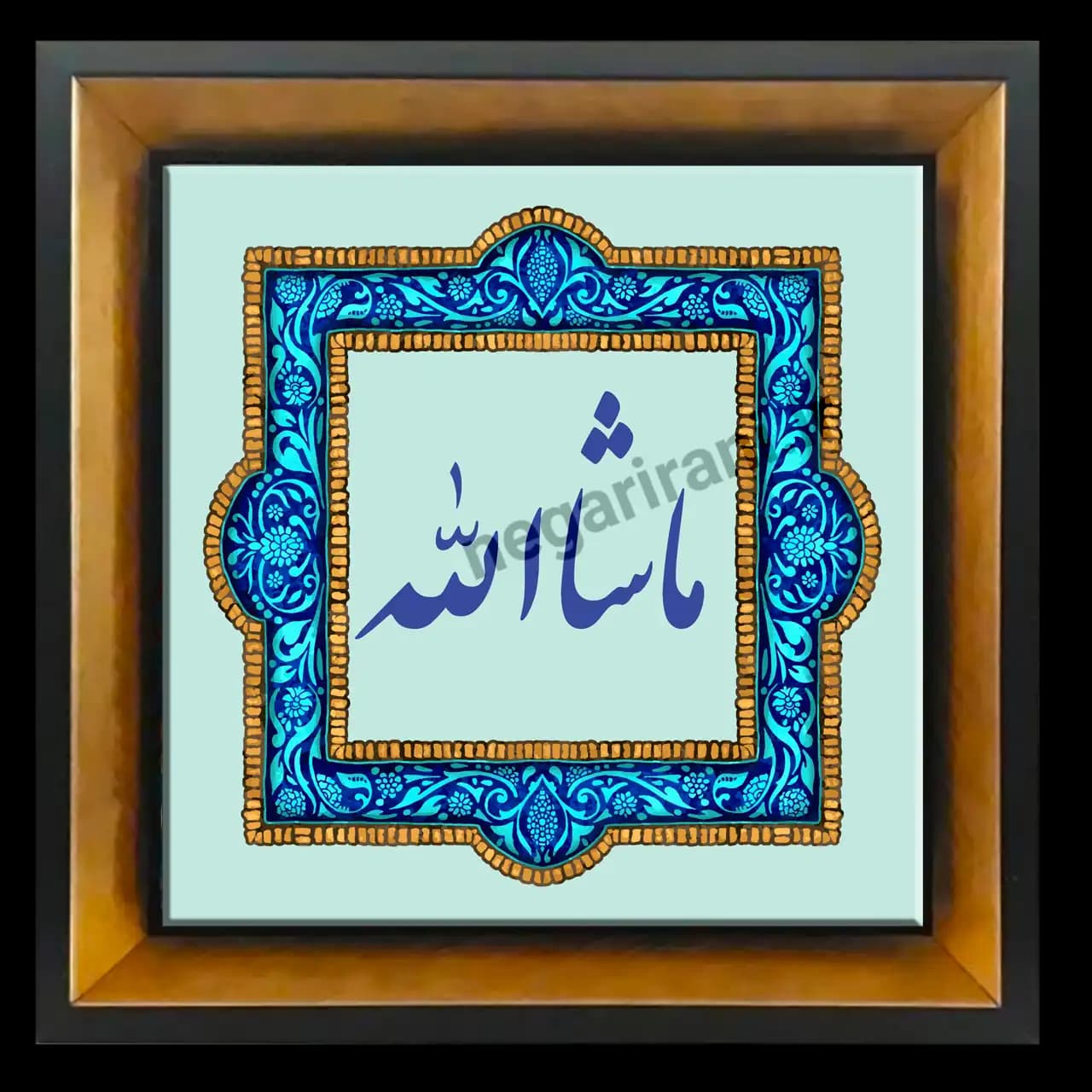 تابلو کاشی ماشاالله مدل 2A80 — تصویر ۴