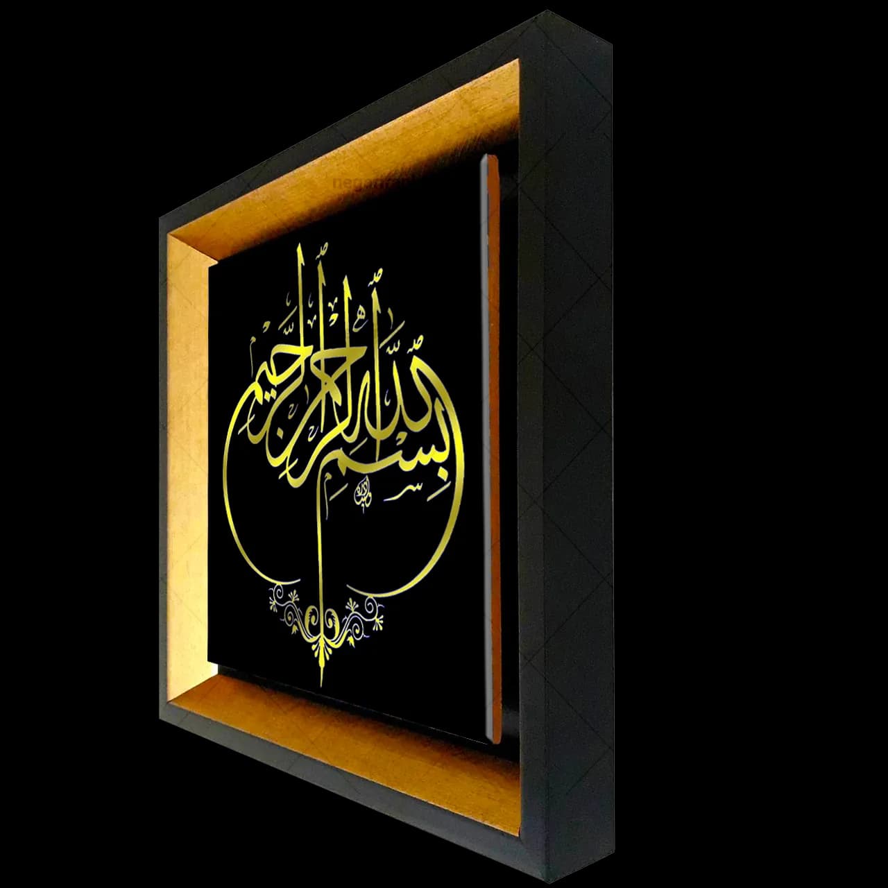 تابلو کاشی بسم الله الرحمن الرحیم مدل 2A51 — تصویر ۵