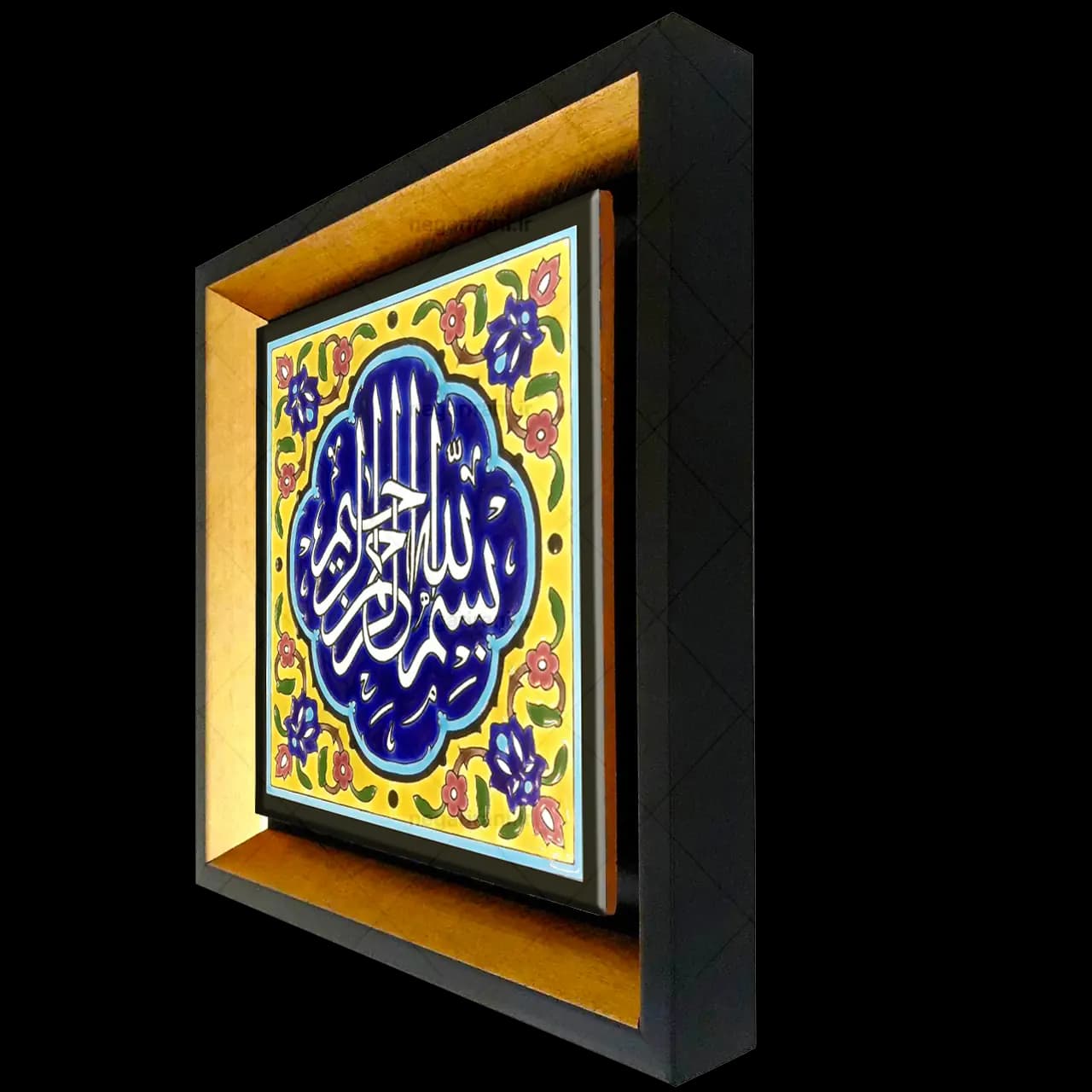 تابلو کاشی بسم الله الرحمن الرحیم مدل 2A50 — تصویر ۲