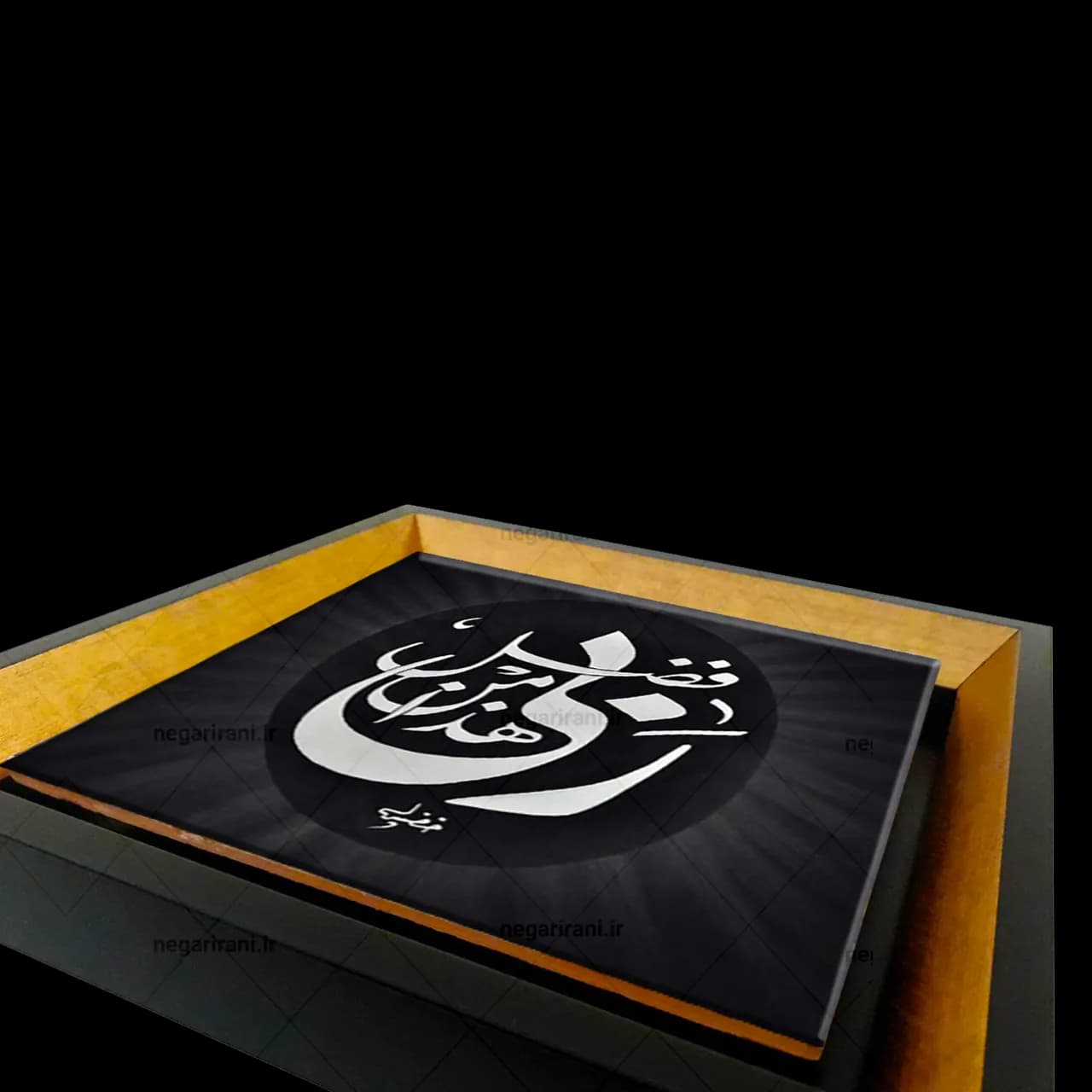 تابلو کاشی هذا من فضل ربی مدل 2A32 — تصویر ۳