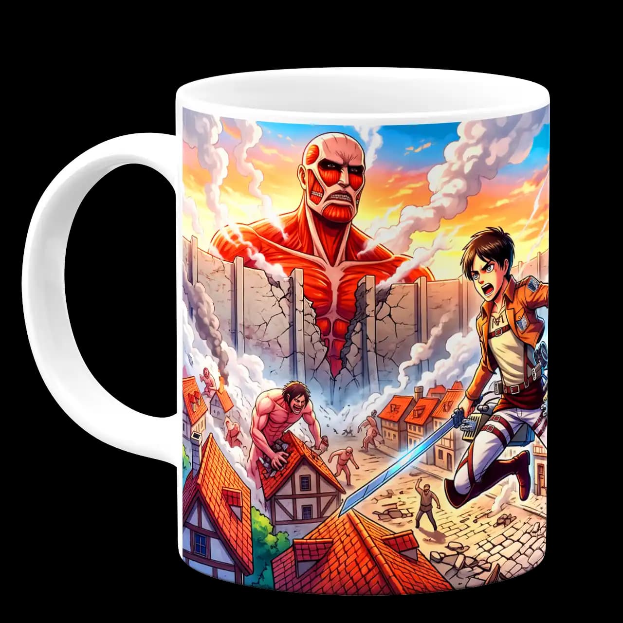 ماگ Attack on Titan مدل F77 — تصویر ۲