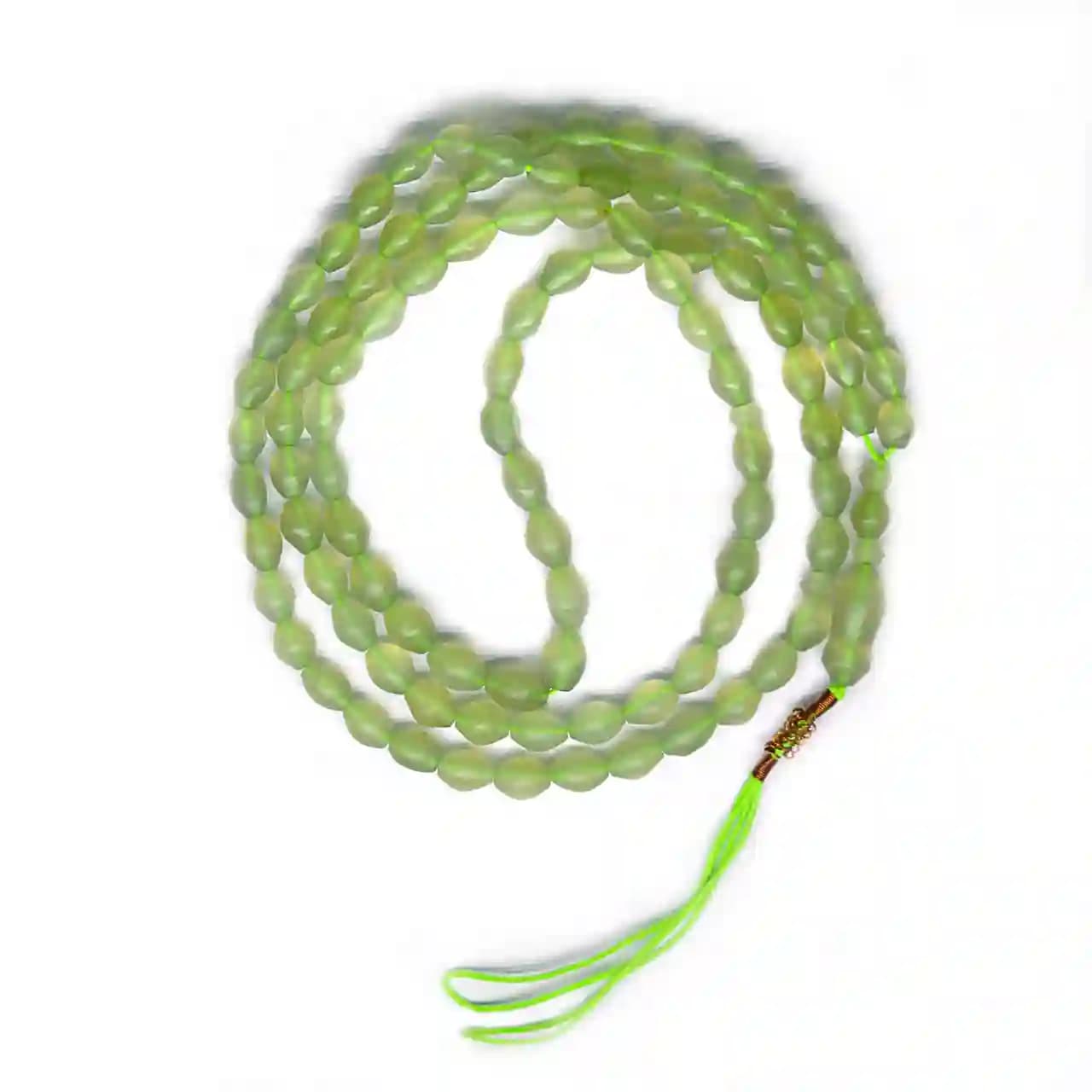 تسبیح شاه مقصود سبز 101 دانه مدل TA3 — تصویر ۲