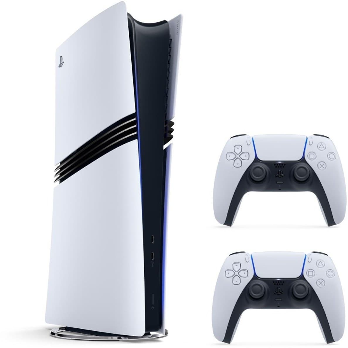 پلی استیشن 5 پرو (PS5 Pro) 2 ترابایت ریجن اروپا با ضمانت – همراه کنترلر دوال‌سنس اصلی سفید پک اروپا+پایه شارژ اصلی+مهلت تست و ضمانت