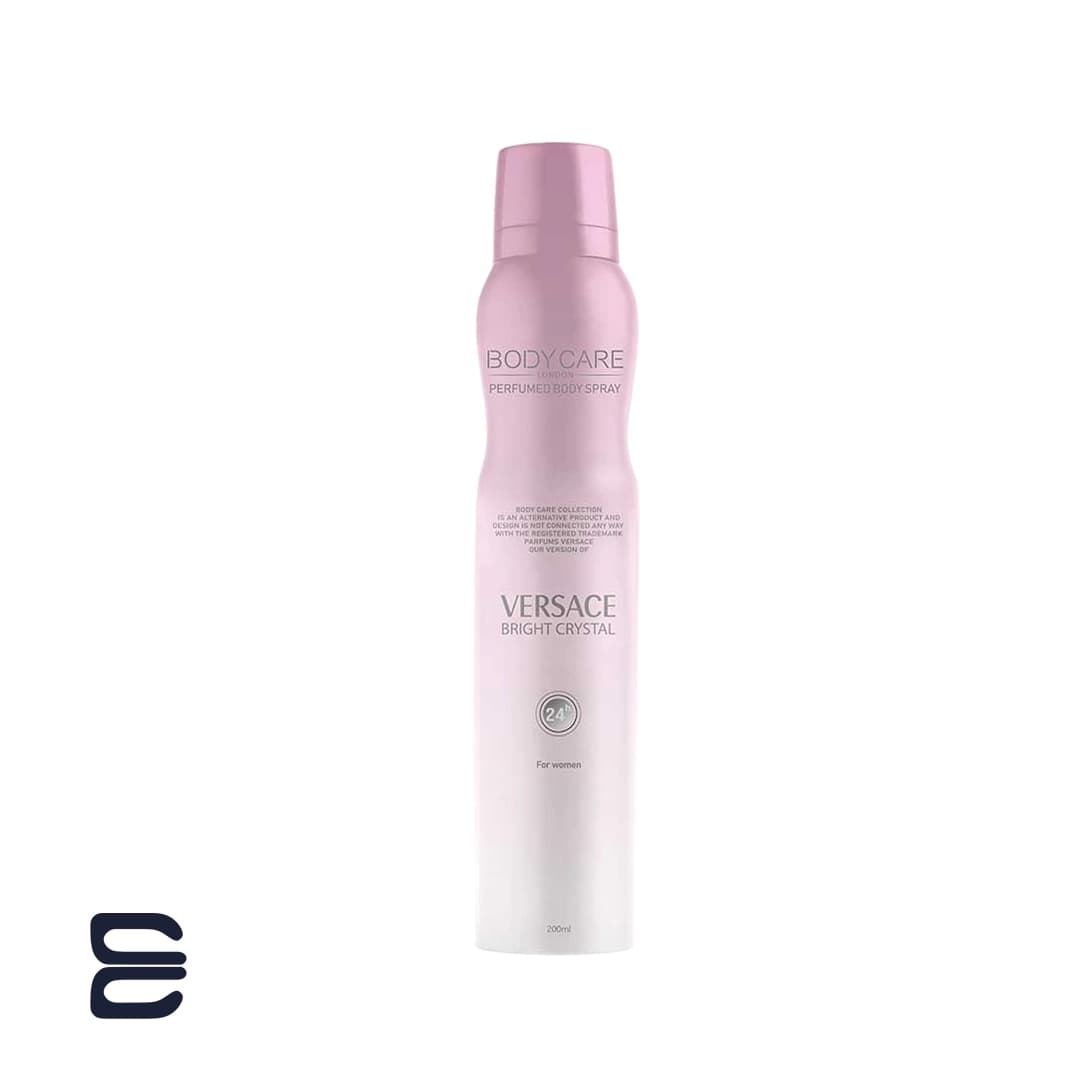 اسپری عطر زنانه ورساچه صورتی برایت کریستال بادی کر