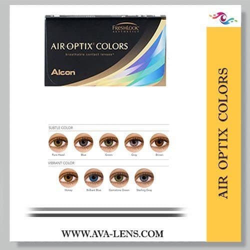 لنز طبی رنگی ایر اپتیکس Airoptix — تصویر ۲
