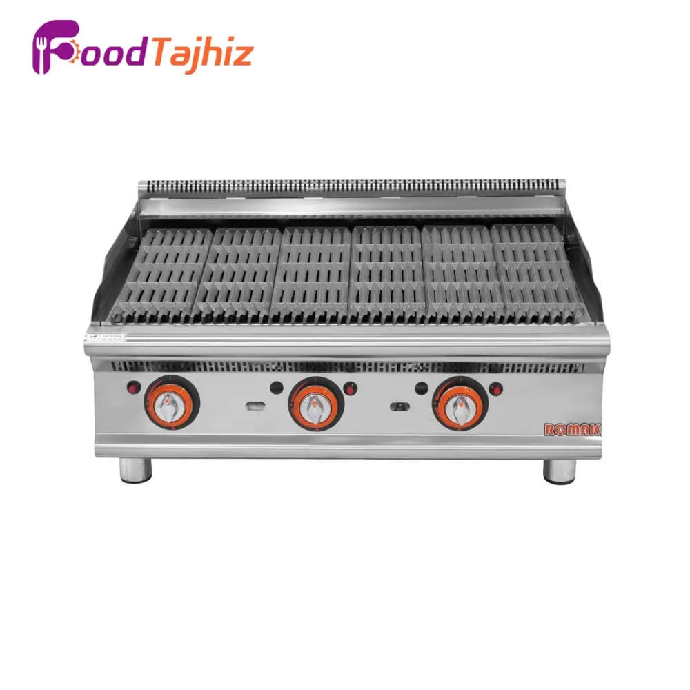 گریل ذغالی 90cm مدل GL-N90 — تصویر ۴
