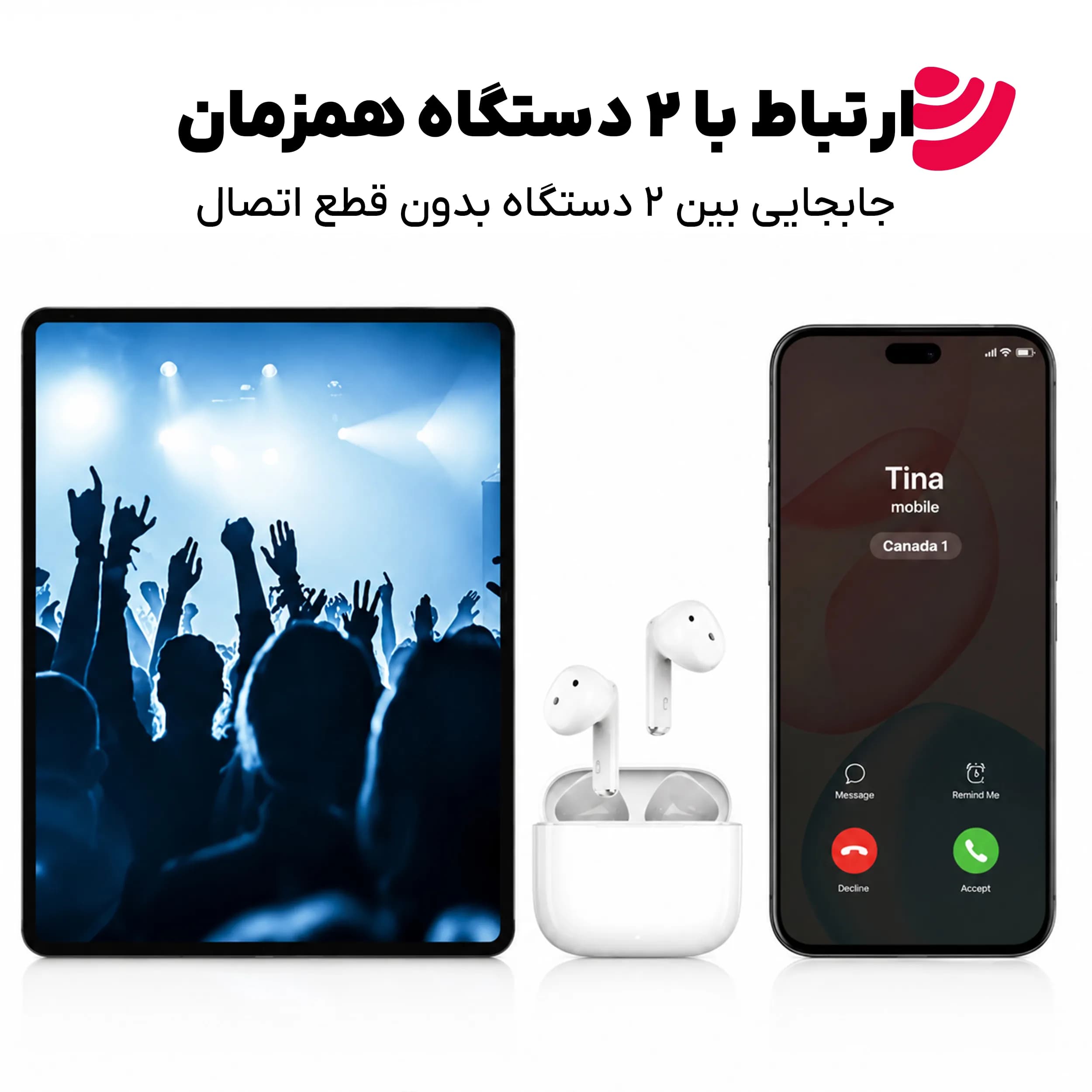 هندزفری بلوتوثی آنر مدل CHOICE Earbuds X7e Active — تصویر ۵