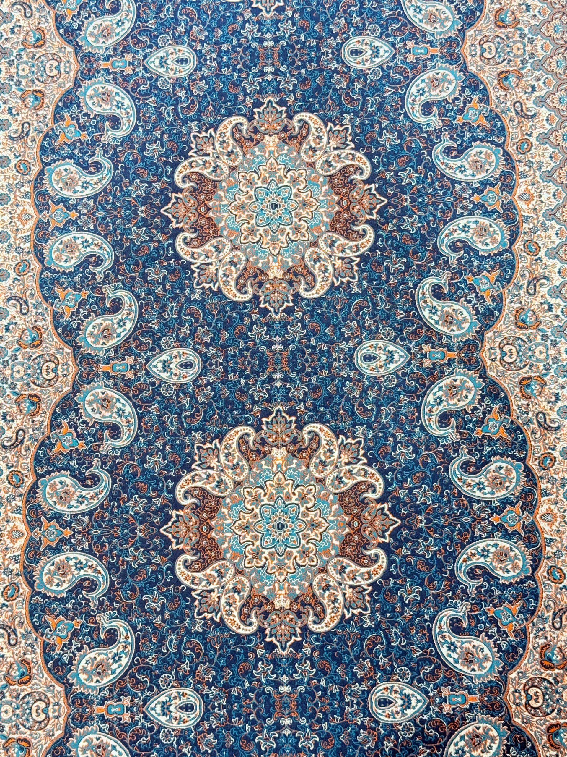 تشک سنتی طرح سالار رنگ سرمه‌ای — تصویر ۴
