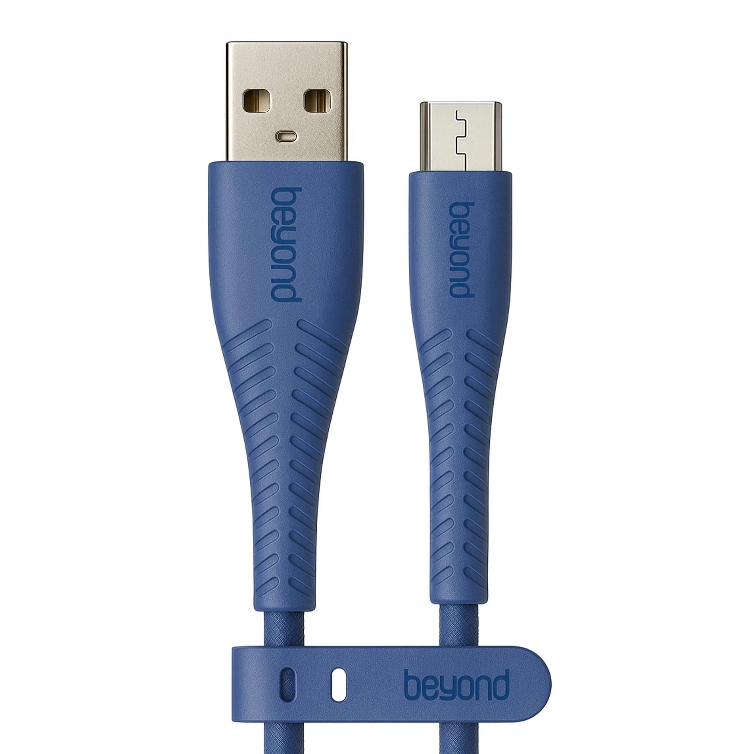 کابل شارژ چرمی MicroUSB بیاند مدل BUM-301 LT طول 1 متر