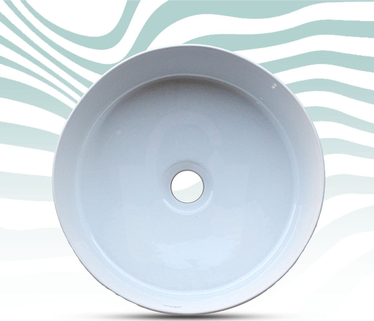 روشویی روکابینتی گاتریا مدل دایره GSF 36 — تصویر ۳