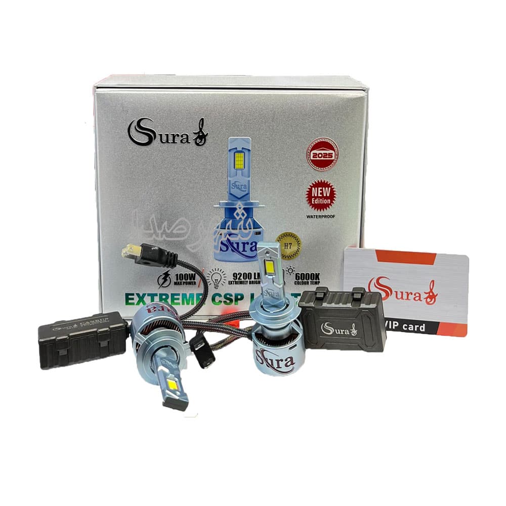 هدلایت خودرو گارانتی دار سورا مدل SURA SR100 — تصویر ۴