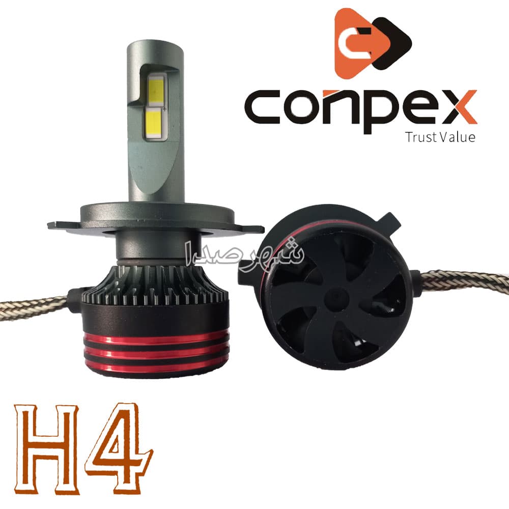 هدلایت کانپکس پایه H4 مدل CONPEX M8 PRO — تصویر ۵