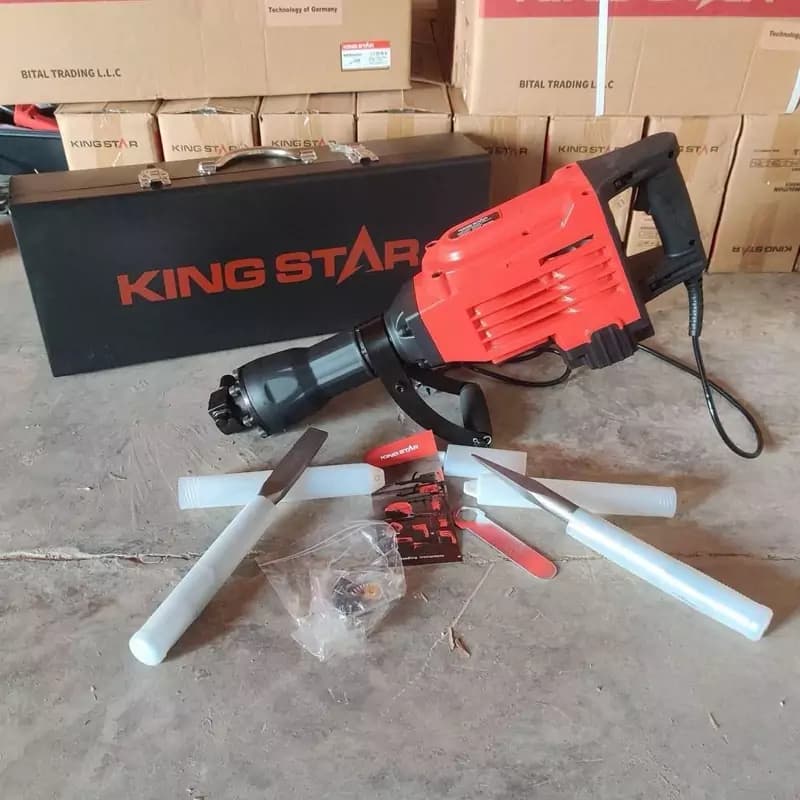 چکش تخریب 22 کیلویی کینگ استار KING STAR مدل KS22-3500 — تصویر ۳