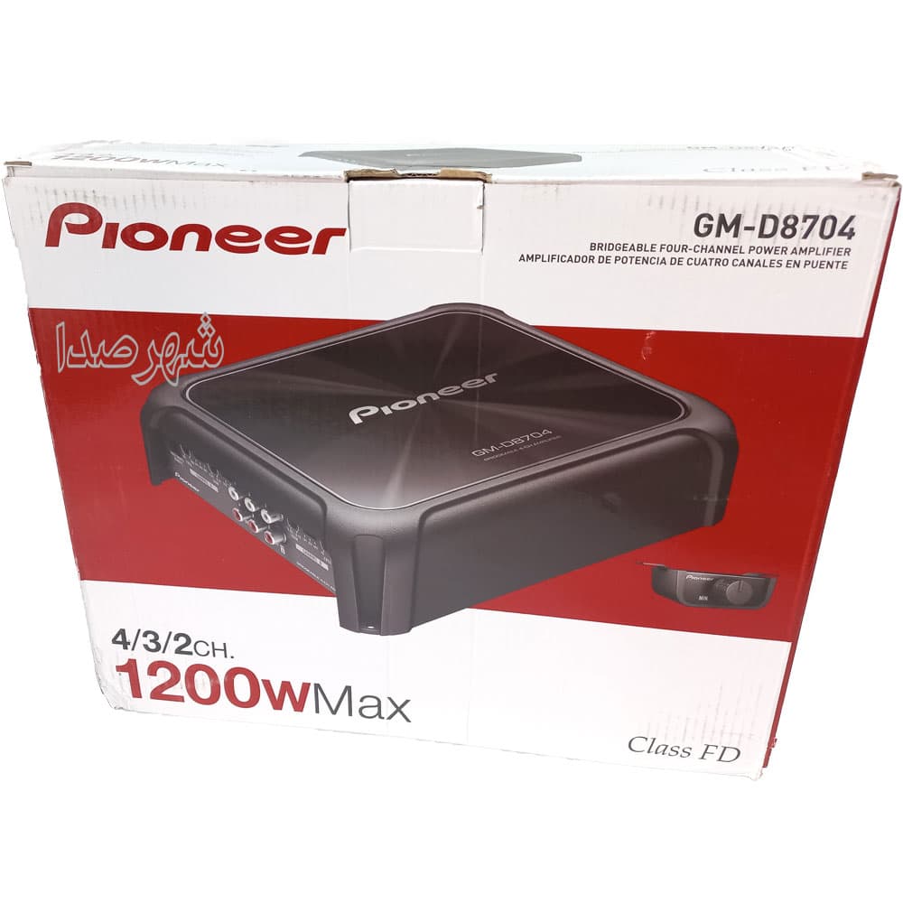 آمپلی فایر چهار کانال پایونیر مدل PIONEER GM-D8704 — تصویر ۶