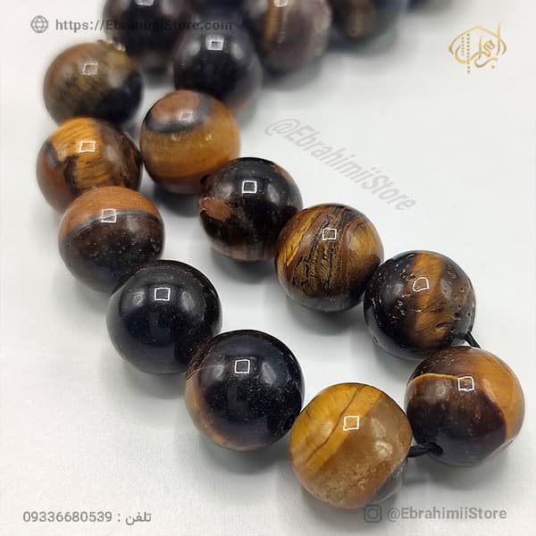 تسبیح تایگر 8 میل 33 دانه