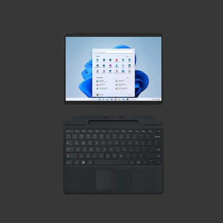 سرفیس پرو ۸ نقره ای – پردازنده Core i5 نسل ۱۱ / رم 16 گیگابایت / حافظه ۲۵۶ گیگابایت SSD