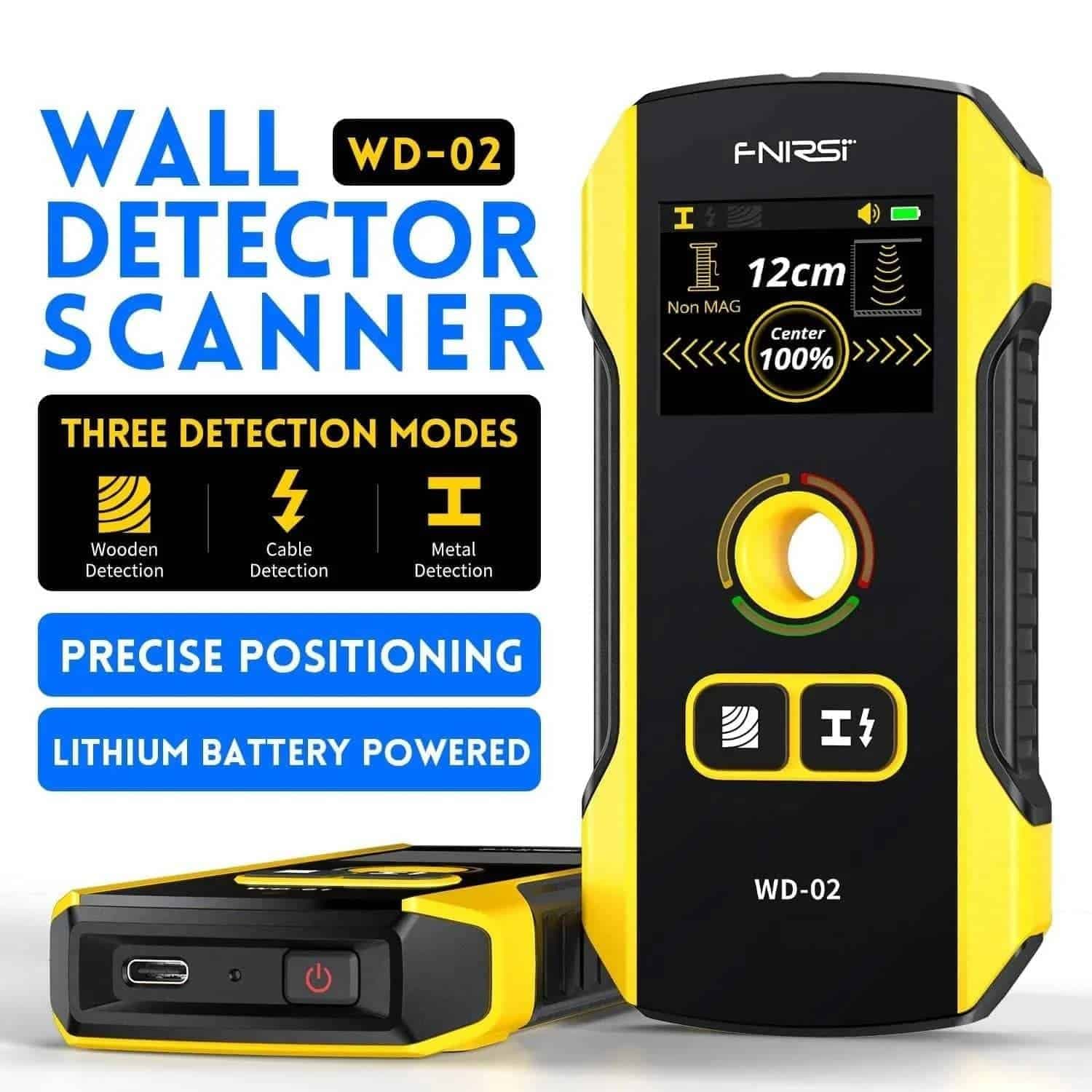 اسکنر هوشمند دیوار مدل FNIRSI WD-02 — تصویر ۷