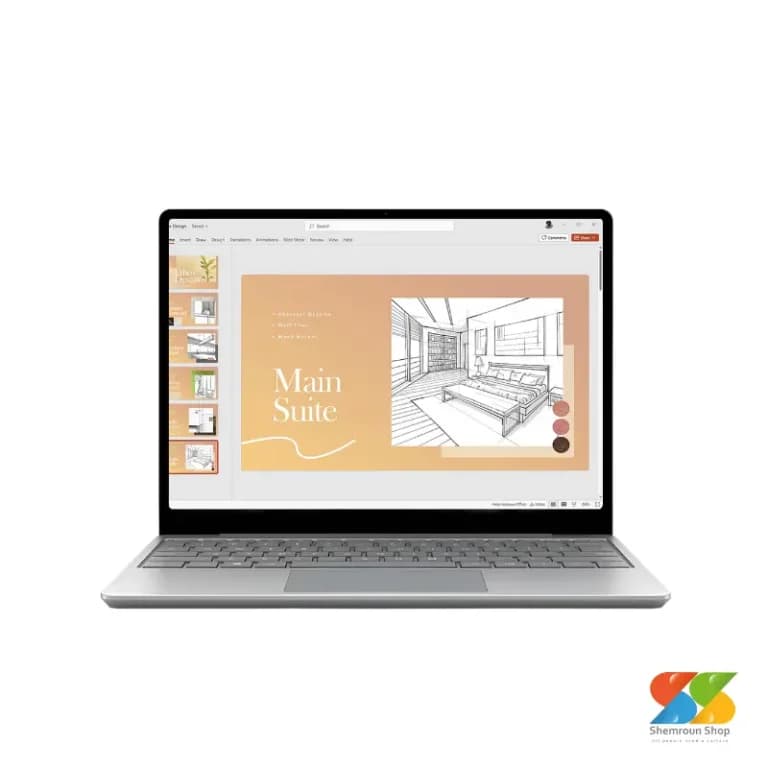 سرفیس لپتاپ گو 1 نقره ای – پردازنده Core i5 نسل 10 / رم 8 گیگابایت / حافظه 256 گیگابایت SSD — تصویر ۴