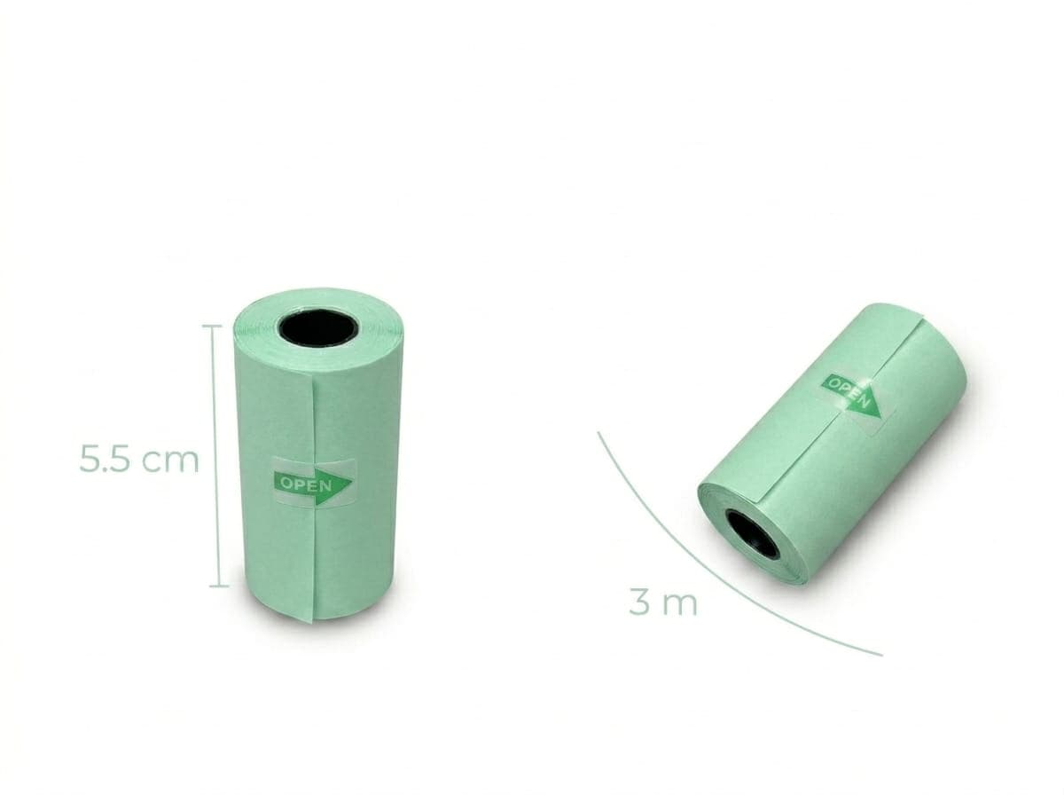 لیبل حرارتی رنگ سبز 3 متری کد LA3G — تصویر ۸