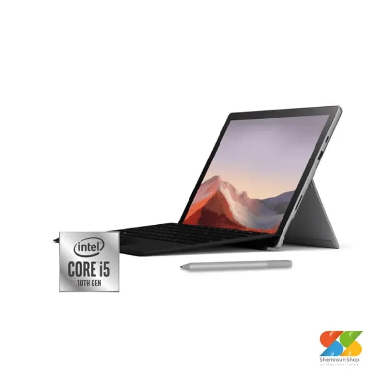 سرفیس پرو 7 نقره ای – پردازنده Core i5 نسل 10 / رم 16 گیگابایت / حافظه 256 گیگابایت SSD — تصویر ۷