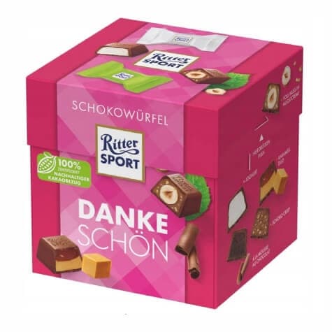 مینی گیفت شکلات طعم کارامل و فندق ریتر اسپرت – Ritter Sport — تصویر ۲