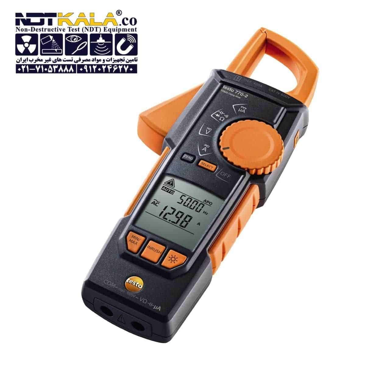 کلمپ متر دیجیتالی تستو TESTO 770 — تصویر ۱۰