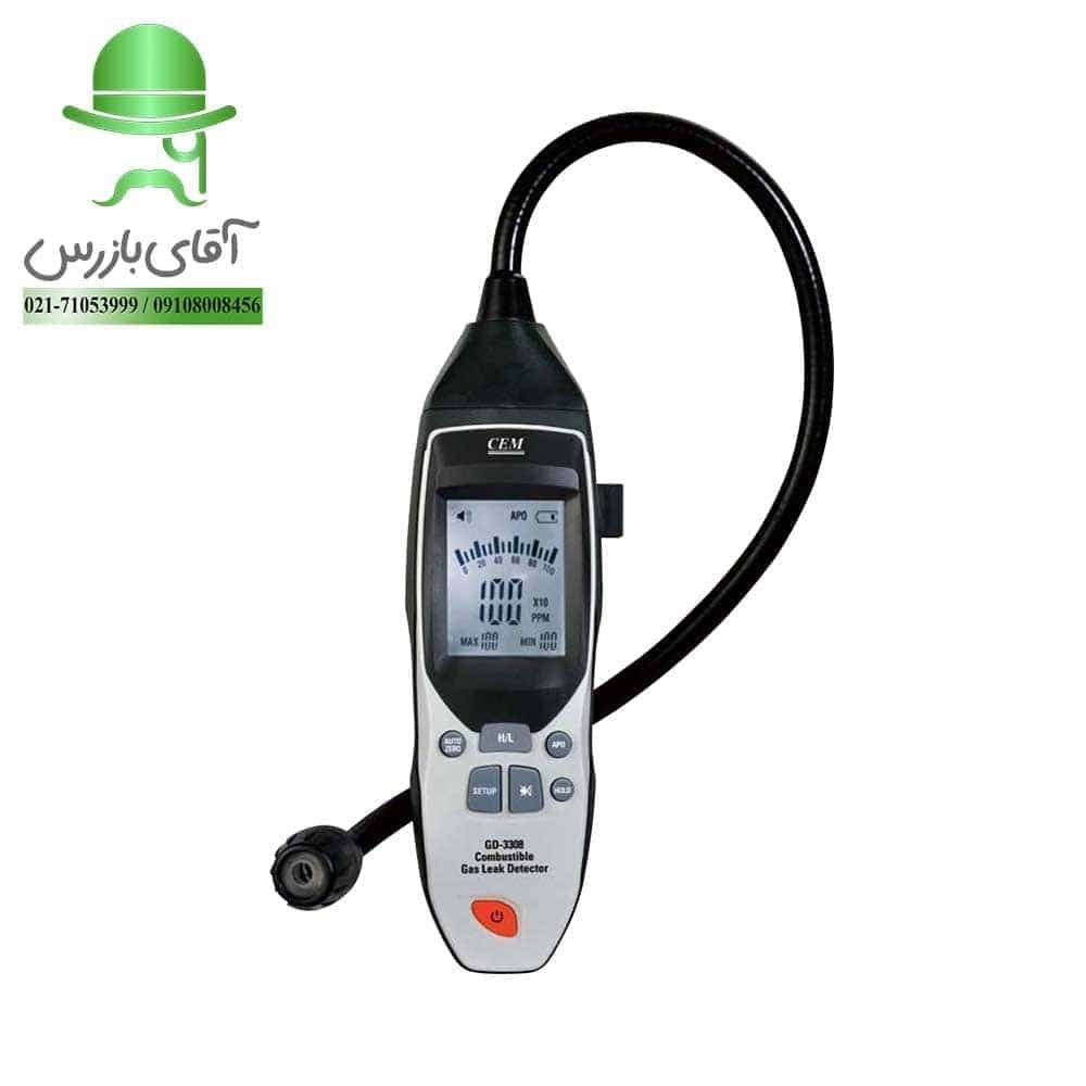 نشت یاب گاز شهری CEM GD-3308 — تصویر ۷