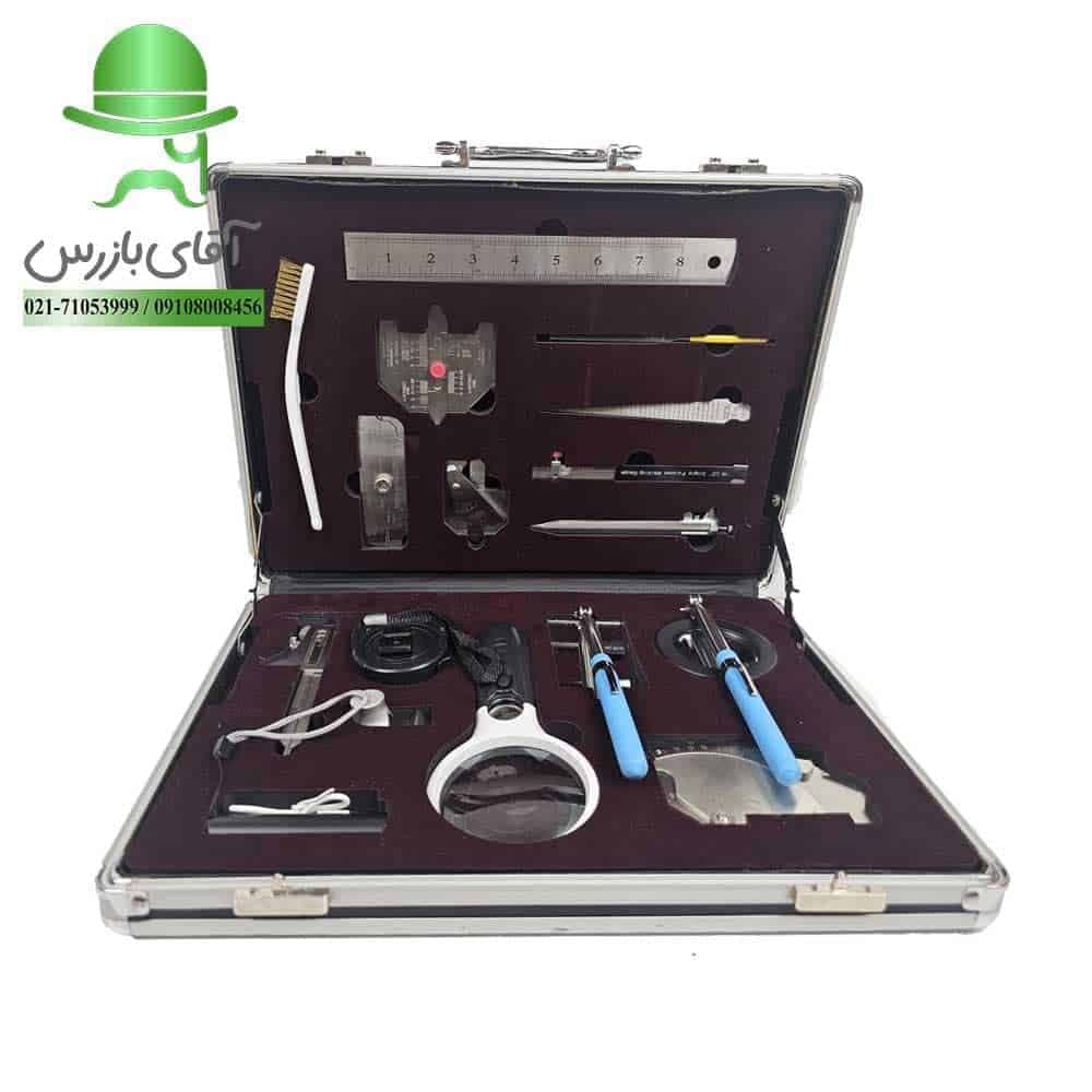 کیف بازرسی جوشکاری 17 تیکه NK-3000 — تصویر ۴