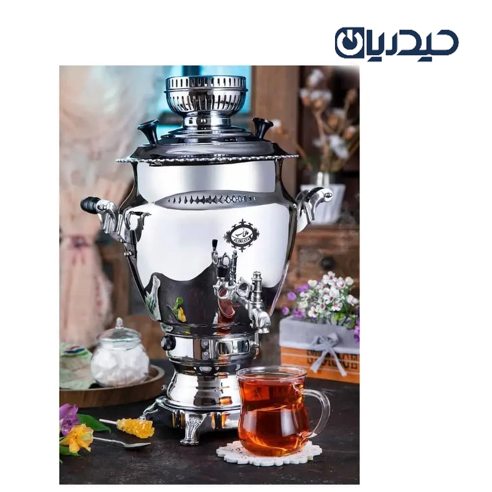 سماور گازی عالی نسب مدل گنجینه6لیتر
