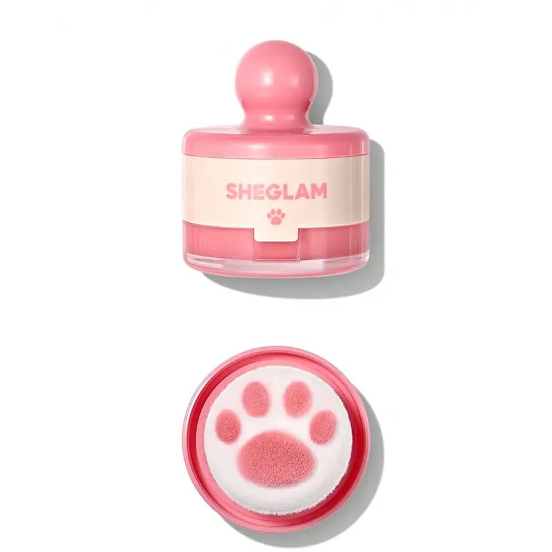 رژگونه استامپی طرح گربه شیگلم مدل CUTIE PAW BLUSH STAMP — تصویر ۴
