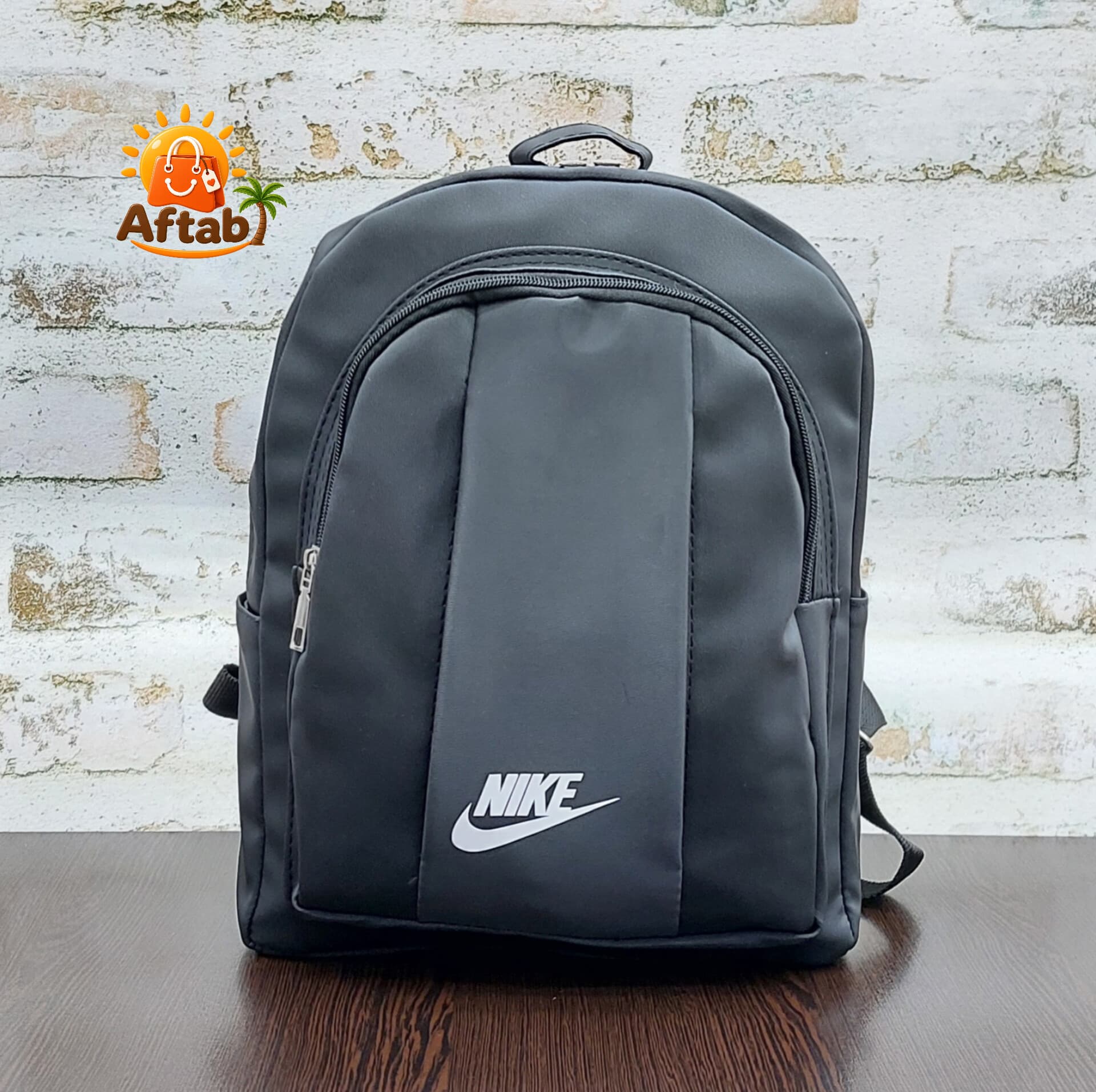 کوله پشتی اسپورت چرمی برش دار طرح Nike — تصویر ۸