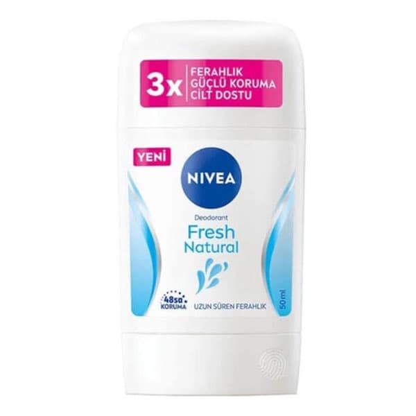 مام استیکی زنانه فرش نچرال نیوا Nivea Fresh Natural — تصویر ۲