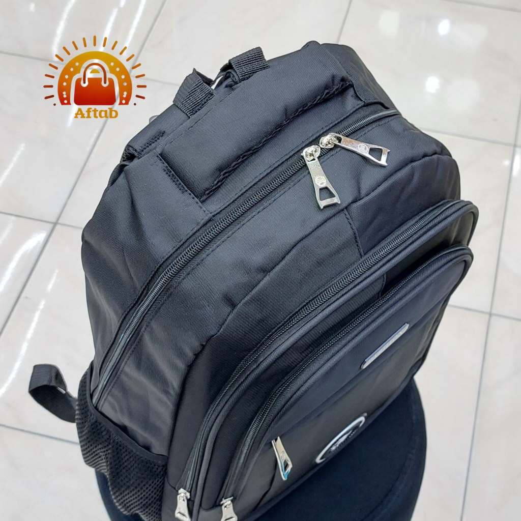 کوله پشتی برزنتی مدرسه اسپورت طرح کوه Fashion وارداتی — تصویر ۱۰