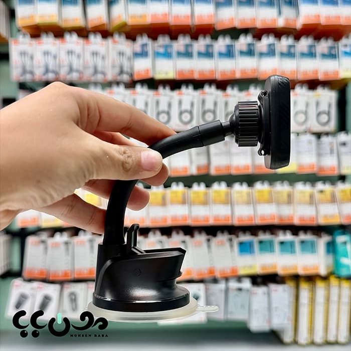 هولدر وکیومی موبایل مدل H-CT303 اصل | آهنربایی — تصویر ۴
