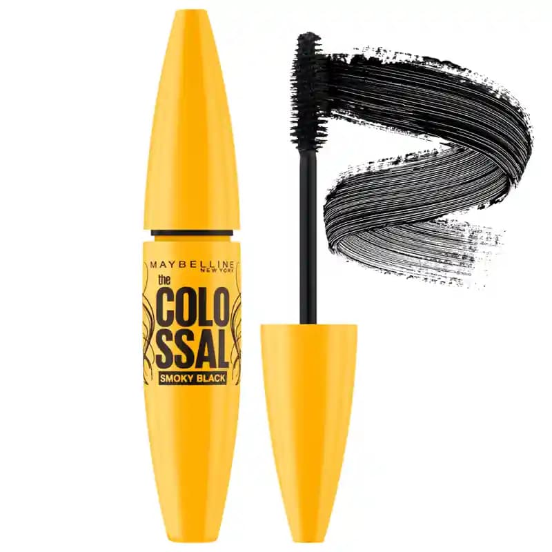 ریمل حجم دهنده زرد میبلین مدل COLOSSAL SMOKY — تصویر ۲