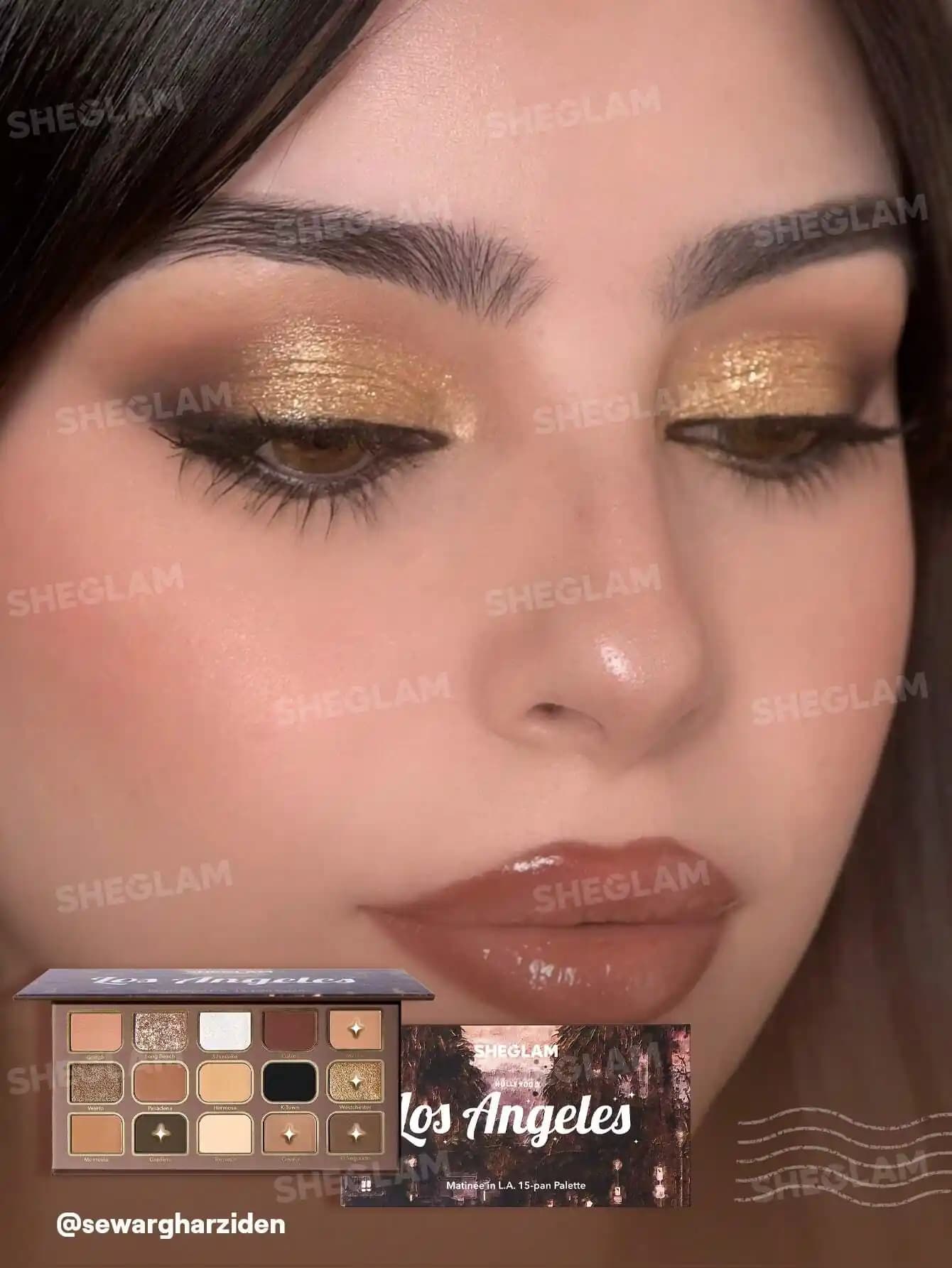 پالت سایه لس آنجلس شیگلم مدل SHEGLAM MATINÉE IN L.A. — تصویر ۷