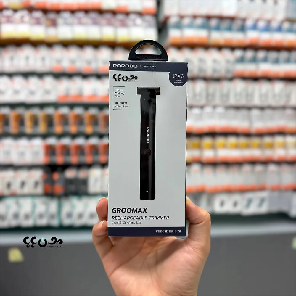 ماشین اصلاح پورودو Porodo Groomax | مدل PDLFSTRN7BK — تصویر ۲