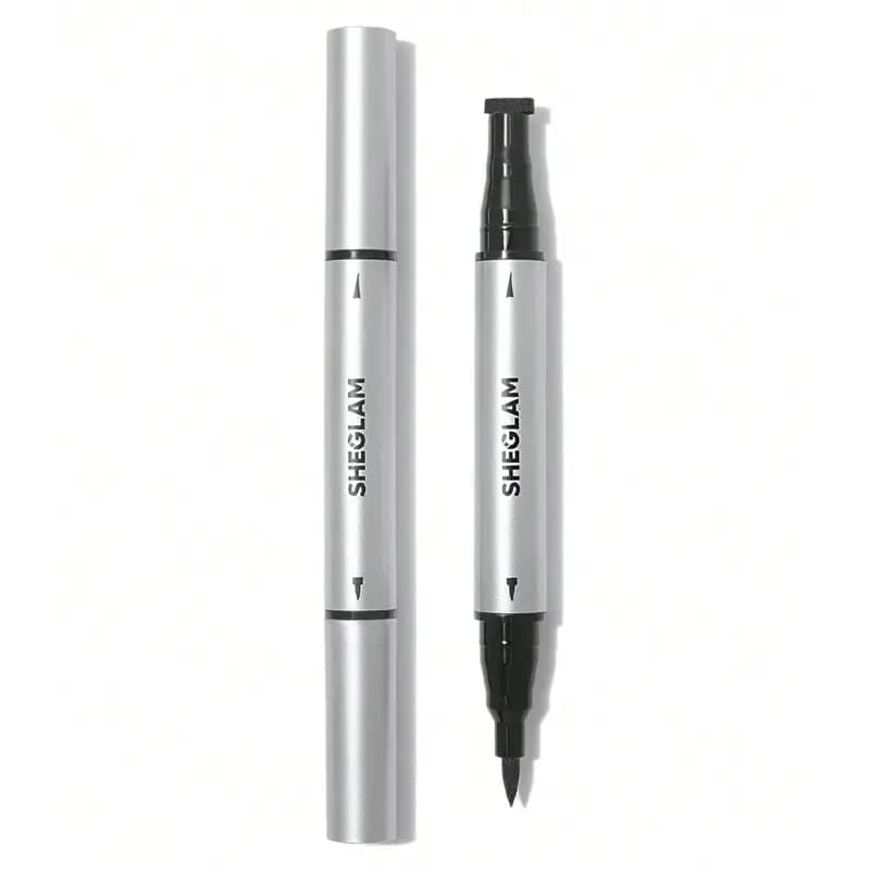 خط چشم ماژیکی استامپ دار شیگلم مدل SHEGLAM WING IT WATERPROOF LINER DUO