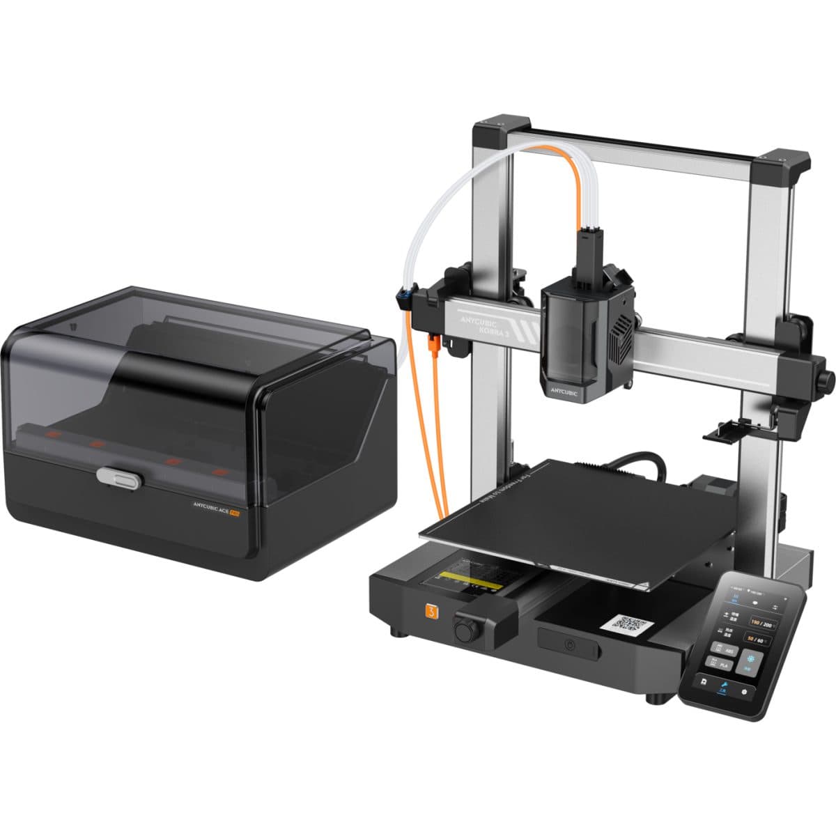 پرینتر سه بعدی فیلامنتی Anycubic مدل Kobra 3 Combo — تصویر ۲