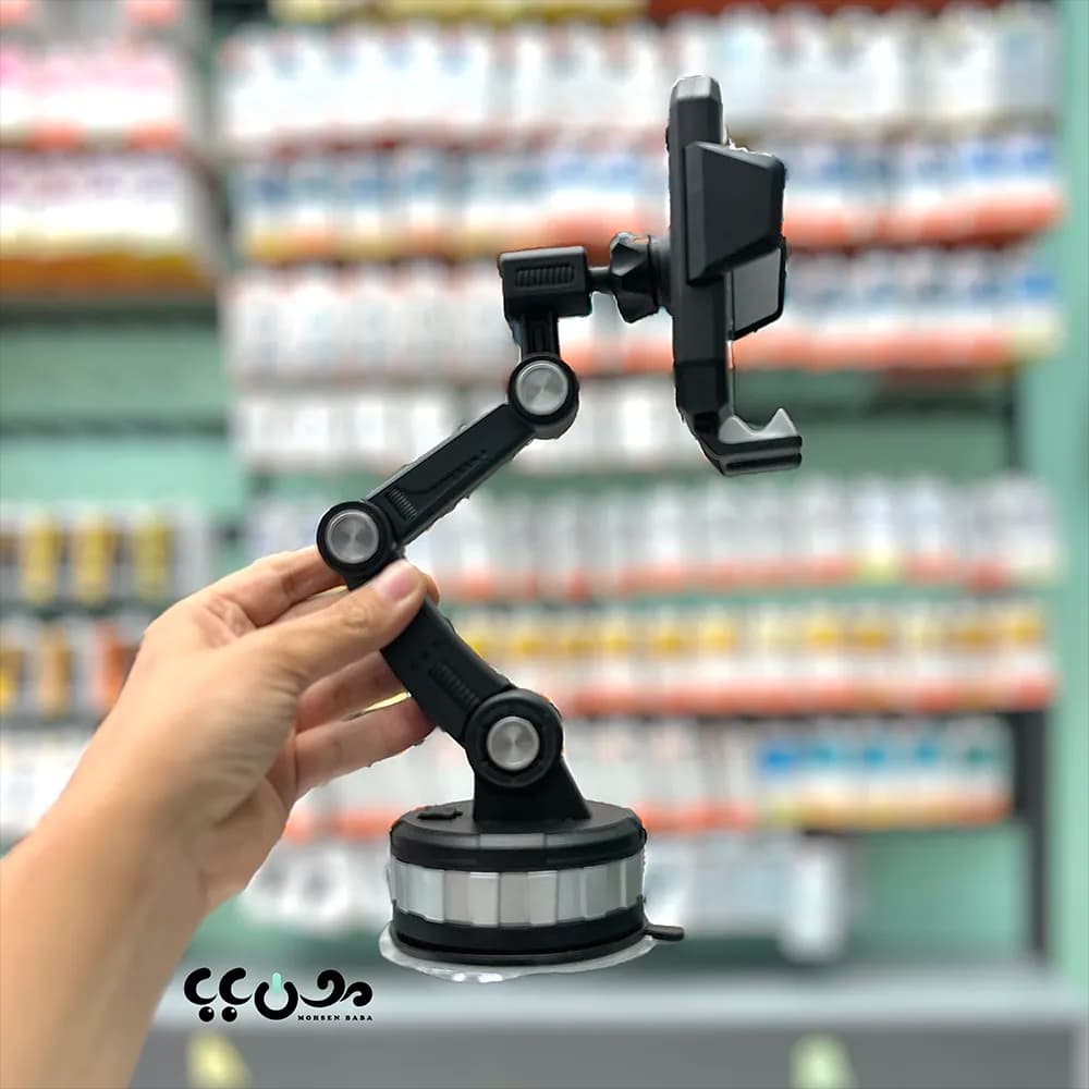 هولدر موبایل خودرو CZ-64339 | پایه مکنده 360 درجه — تصویر ۷