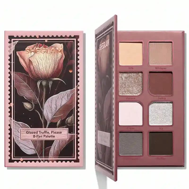 سایه ۸ رنگ شیگلم مدل SHEGLAM GLAZED TRUFFLE PLEASE — تصویر ۳